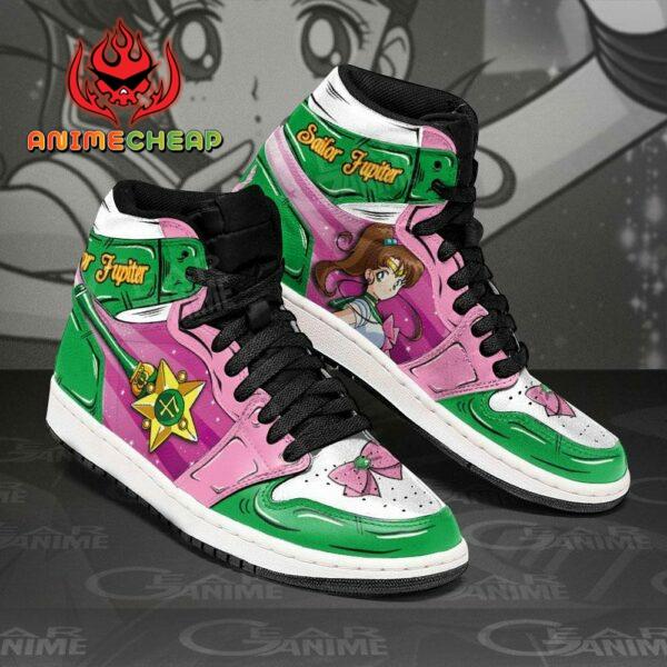 Sailor Jupiter Shoes Custom Anime Sailor Sneakers 2
