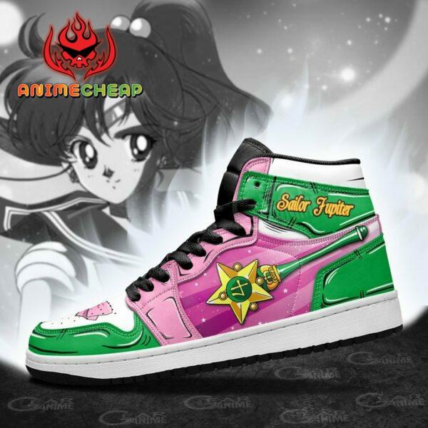Sailor Jupiter Shoes Custom Anime Sailor Sneakers 4