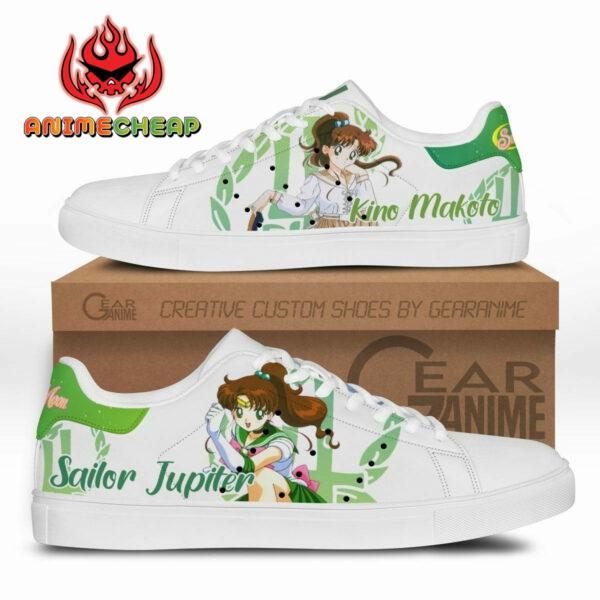 Sailor Jupiter Skate Shoes Custom Sailor Anime Sneakers 1