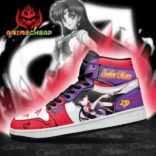 Sailor Mars Shoes Sailor Anime Sneakers MN11 4