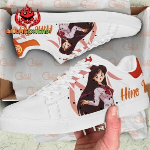 Sailor Mars Skate Shoes Custom Sailor Anime Sneakers 5