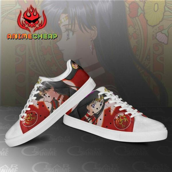 Sailor Mars Skate Shoes Sailor Anime Custom Sneakers SK10 3