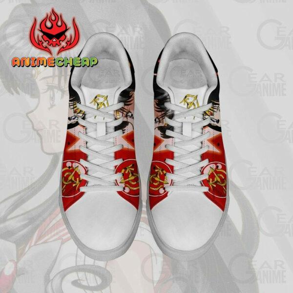 Sailor Mars Skate Shoes Sailor Anime Custom Sneakers SK10 4