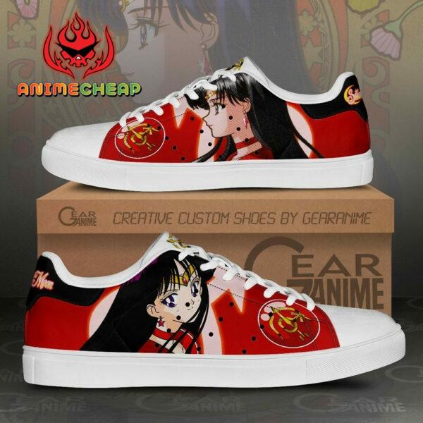 Sailor Mars Skate Shoes Sailor Anime Custom Sneakers SK10 1