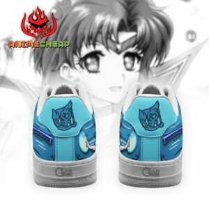 Sailor Mercury Air Shoes Custom Anime Sailor Sneakers 6