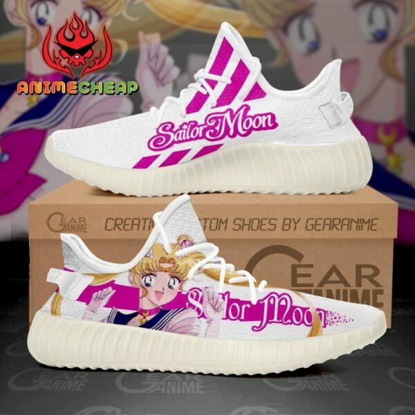 Sailor Moon Shoes Pink Custom Anime Sneakers SA10 1