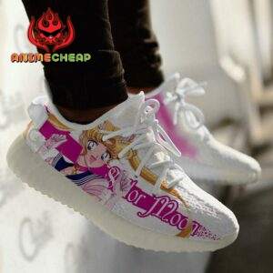 Sailor Moon Shoes Pink Custom Anime Sneakers SA10 6