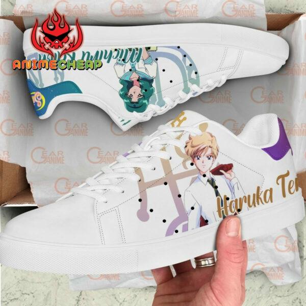 Sailor Neptune And Sailor Uranus Skate Shoes Custom Sailor Anime Sneakers 2