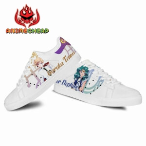 Sailor Neptune And Sailor Uranus Skate Shoes Custom Sailor Anime Sneakers 6
