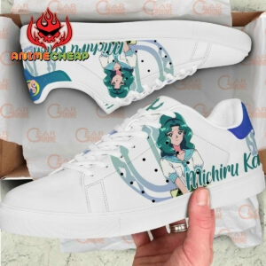 Sailor Neptune Skate Shoes Custom Sailor Anime Sneakers 5