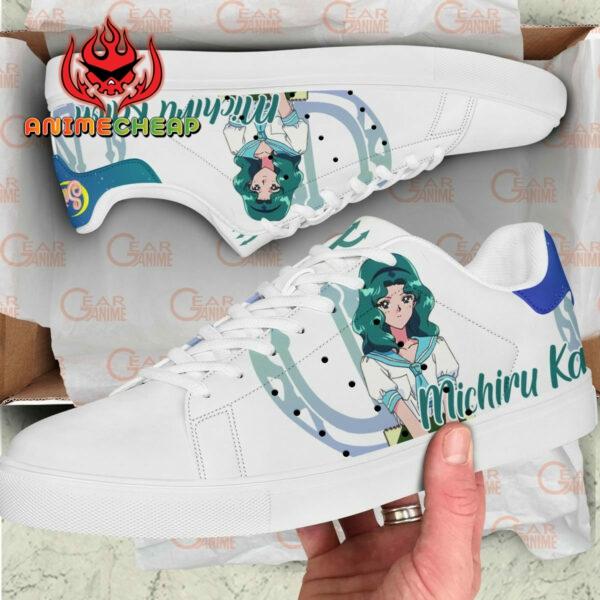 Sailor Neptune Skate Shoes Custom Sailor Anime Sneakers 2