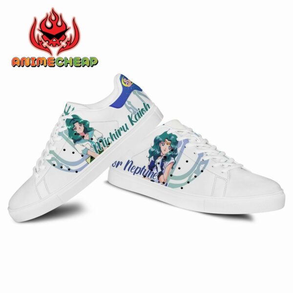 Sailor Neptune Skate Shoes Custom Sailor Anime Sneakers 3