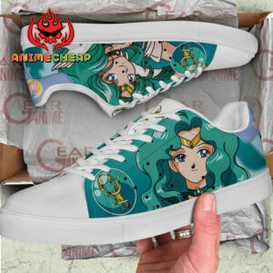 Sailor Neptune Skate Shoes Sailor Anime Custom Sneakers SK10 5