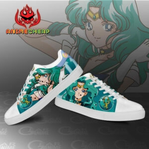 Sailor Neptune Skate Shoes Sailor Anime Custom Sneakers SK10 6