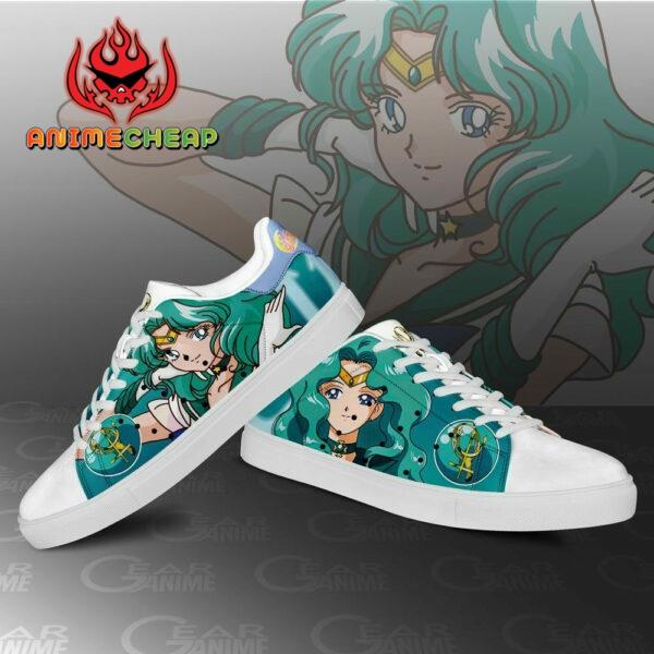 Sailor Neptune Skate Shoes Sailor Anime Custom Sneakers SK10 3
