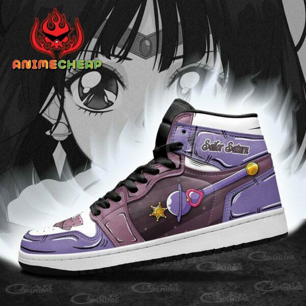Sailor Saturn Shoes Custom Sailor Anime Sneakers 4