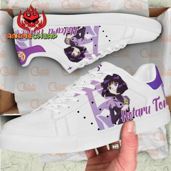 Sailor Saturn Skate Shoes Custom Sailor Anime Sneakers 2