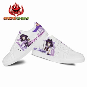 Sailor Saturn Skate Shoes Custom Sailor Anime Sneakers 6