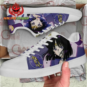 Sailor Saturn Skate Shoes Sailor Anime Custom Sneakers SK10 5