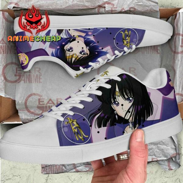 Sailor Saturn Skate Shoes Sailor Anime Custom Sneakers SK10 2
