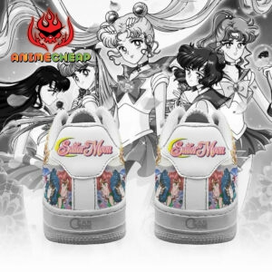 Sailor Team Sneakers Custom Sailor Anime Shoes PT10 6