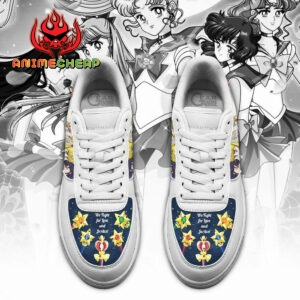 Sailor Team Sneakers Custom Sailor Anime Shoes PT10 5
