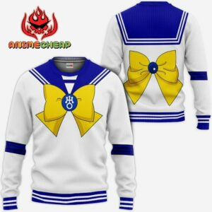 Sailor Uranus Uniform Shirt Sailor Moon Anime Hoodie Jacket 7