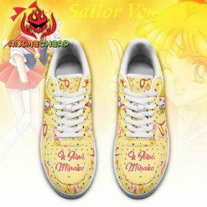 Sailor Venus Air Shoes Custom Anime Sailor Moon Sneakers PT04 4