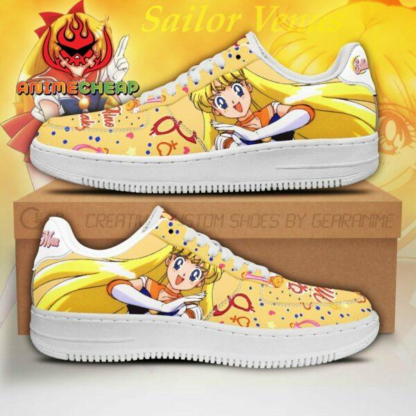 Sailor Venus Air Shoes Custom Anime Sailor Moon Sneakers PT04 1