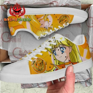 Sailor Venus Skate Shoes Sailor Anime Custom Sneakers SK10 5
