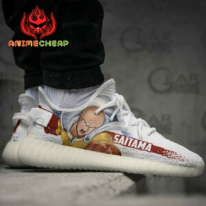Saitama Shoes Fight One Punch Man Custom Anime Sneakers SA10 7