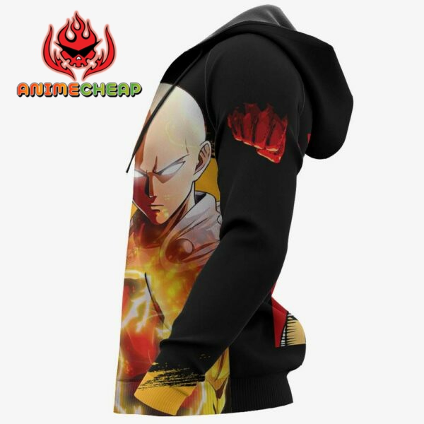 Saitama Hoodie Funny and Cool OPM Anime Merch Clothes 6