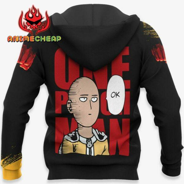 Saitama Hoodie Funny and Cool OPM Anime Merch Clothes 5