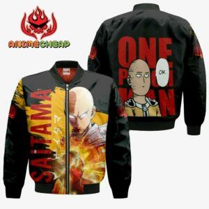 Saitama Hoodie Funny and Cool OPM Anime Merch Clothes 9