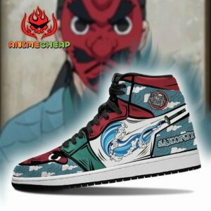 Sakonji Shoes Custom Water Breathing Anime Demon Slayer Sneakers 5