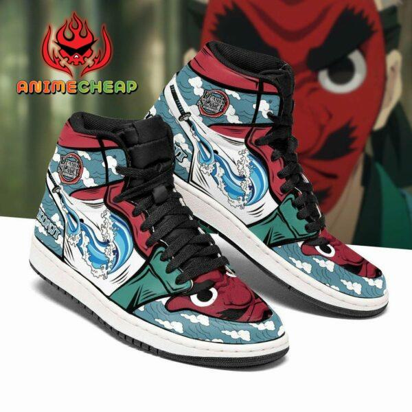 Sakonji Shoes Custom Water Breathing Anime Demon Slayer Sneakers 2