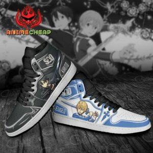 SAO Kirito and Eugeo Shoes Custom Anime Sword Art Online Sneakers 7