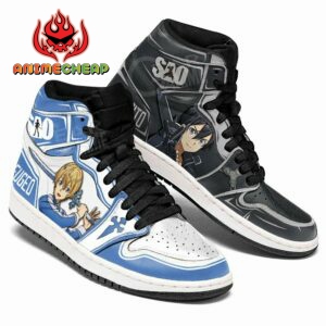 SAO Kirito and Eugeo Shoes Custom Anime Sword Art Online Sneakers 5