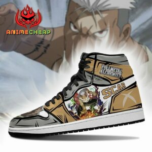 Scar Fullmetal Alchemist Shoes Anime Custom Sneakers Fan Gift 5