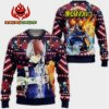 Shoto Todoroki Ugly Christmas Sweater Custom Anime My Hero Academia XS12 10