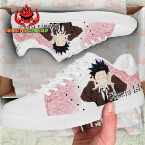 Shoya Ishida Skate Shoes Custom Anime A Silent Voice Shoes 5