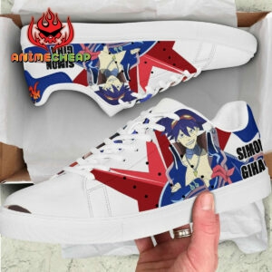 Simon the Digger Skate Shoes Custom Gurren Lagann Anime Sneakers 5
