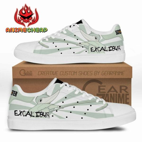 Soul Eater Excalibur Skate Shoes Custom Soul Eater Anime Sneakers 1