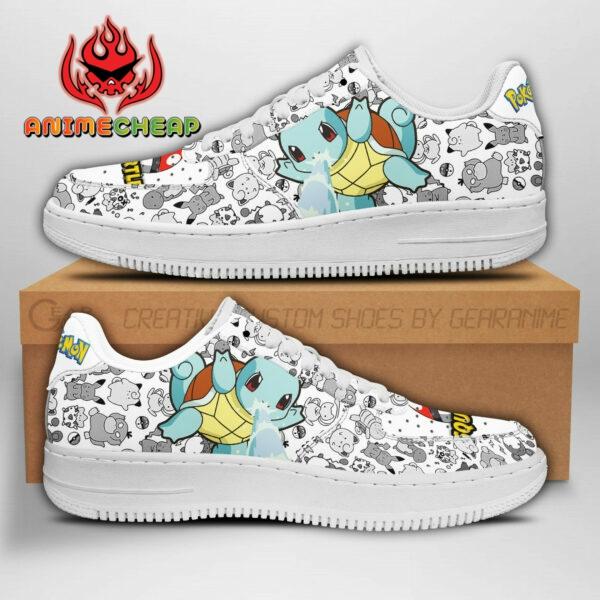 Squirtle Air Shoes Custom Anime Pokemon Sneakers 1