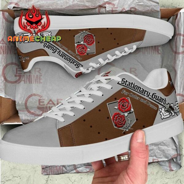 Stationary Guard Skate Shoes Uniform Attack On Titan Anime Sneakers SK10 2