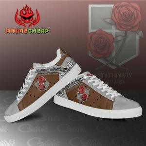 Stationary Guard Skate Shoes Uniform Attack On Titan Anime Sneakers SK10 6
