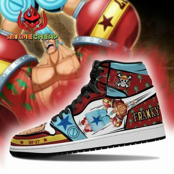 Super Franky Shoes Custom Anime One Piece Sneakers 3