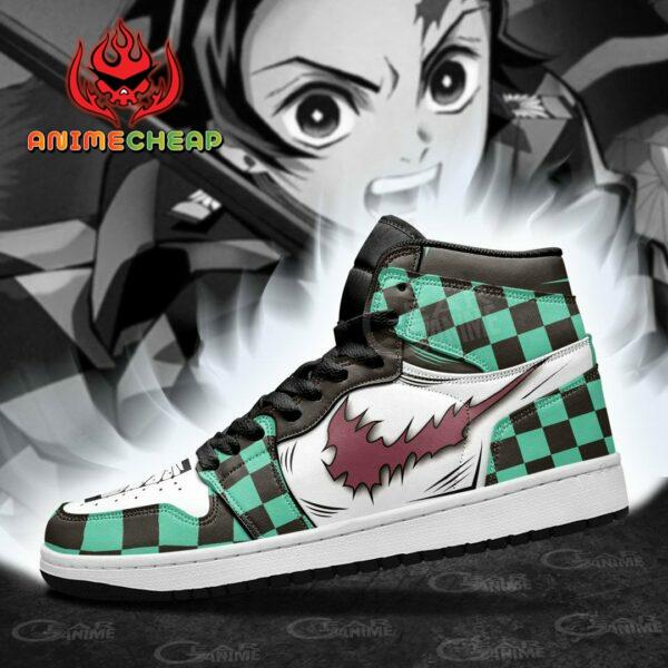 Tanjiro Shoes Scar Demon Slayer Custom Anime Sneakers 3