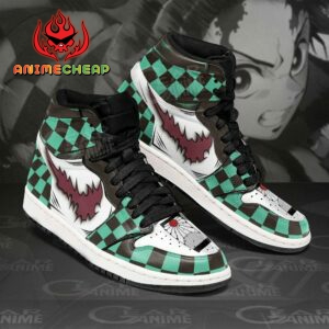 Tanjiro Shoes Scar Demon Slayer Custom Anime Sneakers 5