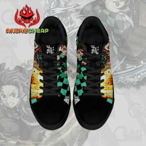 Tanjiro Sun & Water Breathing Skate Shoes Demon Slayer Anime Sneakers 7